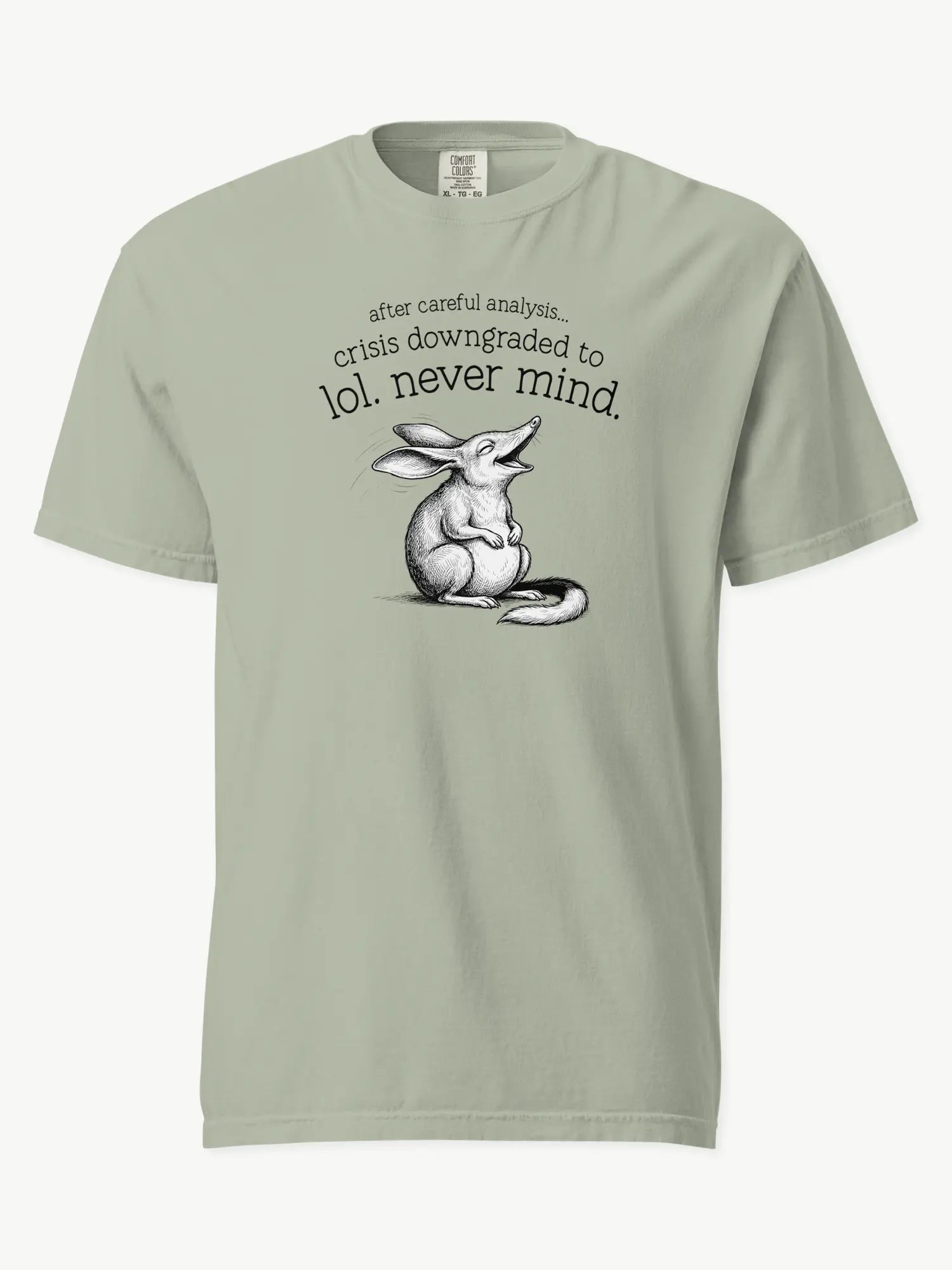 Faffle & Co Bilby Crisis Tee in bay