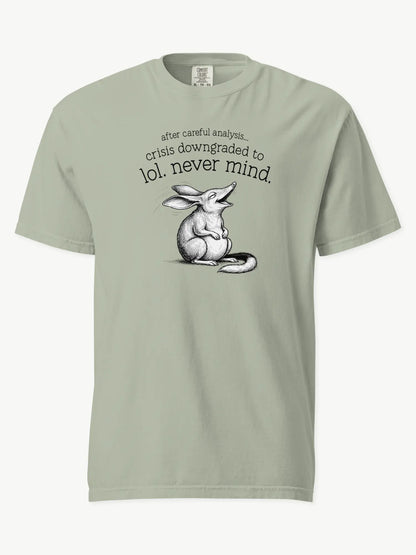 Faffle & Co Bilby Crisis Tee in bay