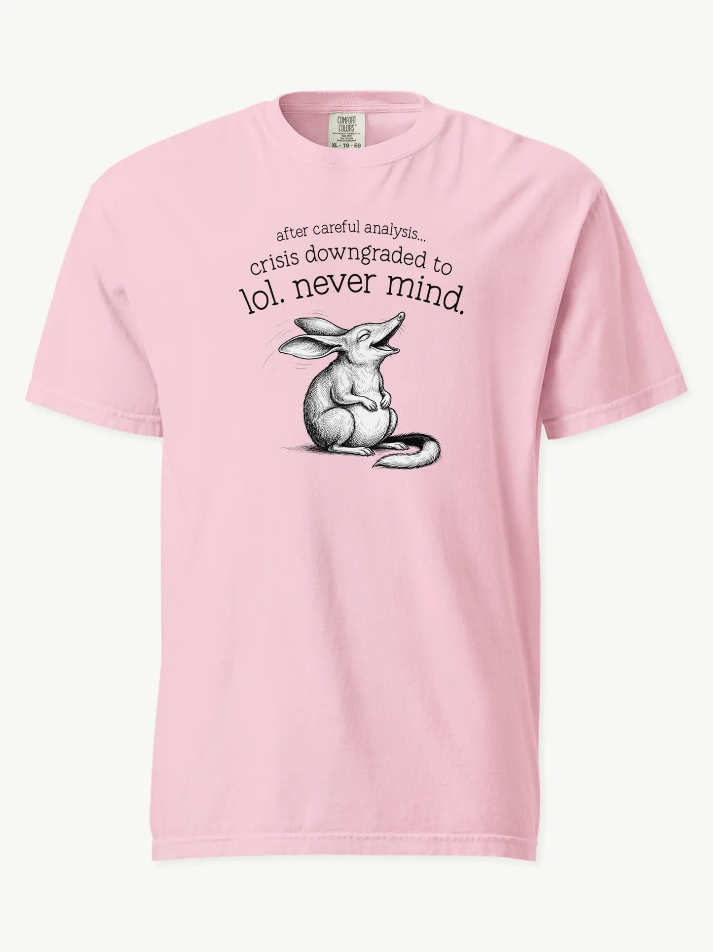 Faffle & Co Bilby Crisis Tee in blossom