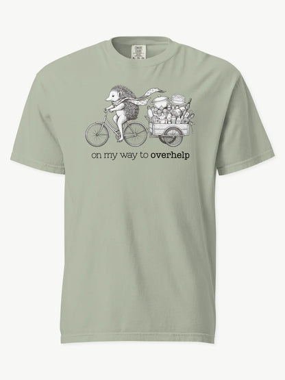 Over-helping Echidna Tee in bay