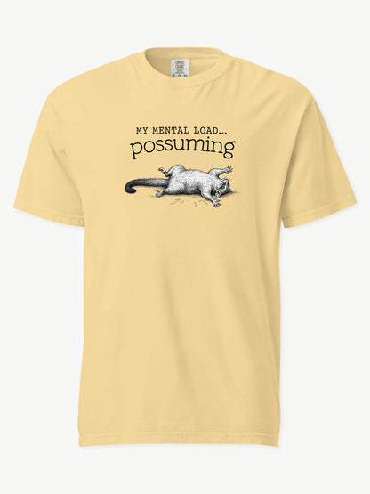 Faffle & Co Possuming Tee in butter