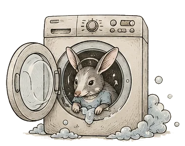 HOLDS UP 
WASH AFTER WASH
